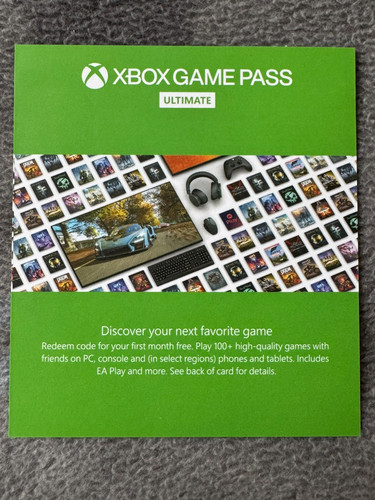 Xbox game pass ultimate - xbox,