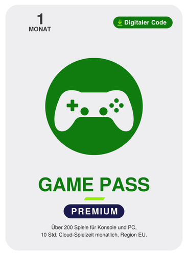 Monat xbox game pass - xbox, premium